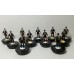Subbuteo Andrew Table Soccer Panionios 2016-2017 3rd kit on Hasbro Classic Bases 